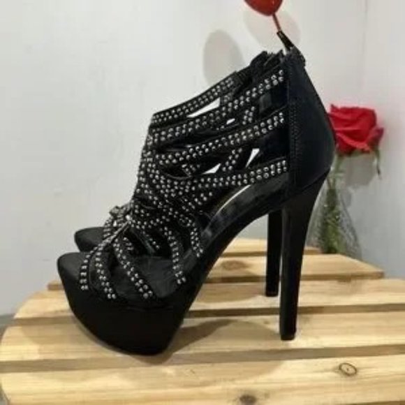 Jessica Simpson~Eleanor Platform Sandal Heel - Picture 3 of 6